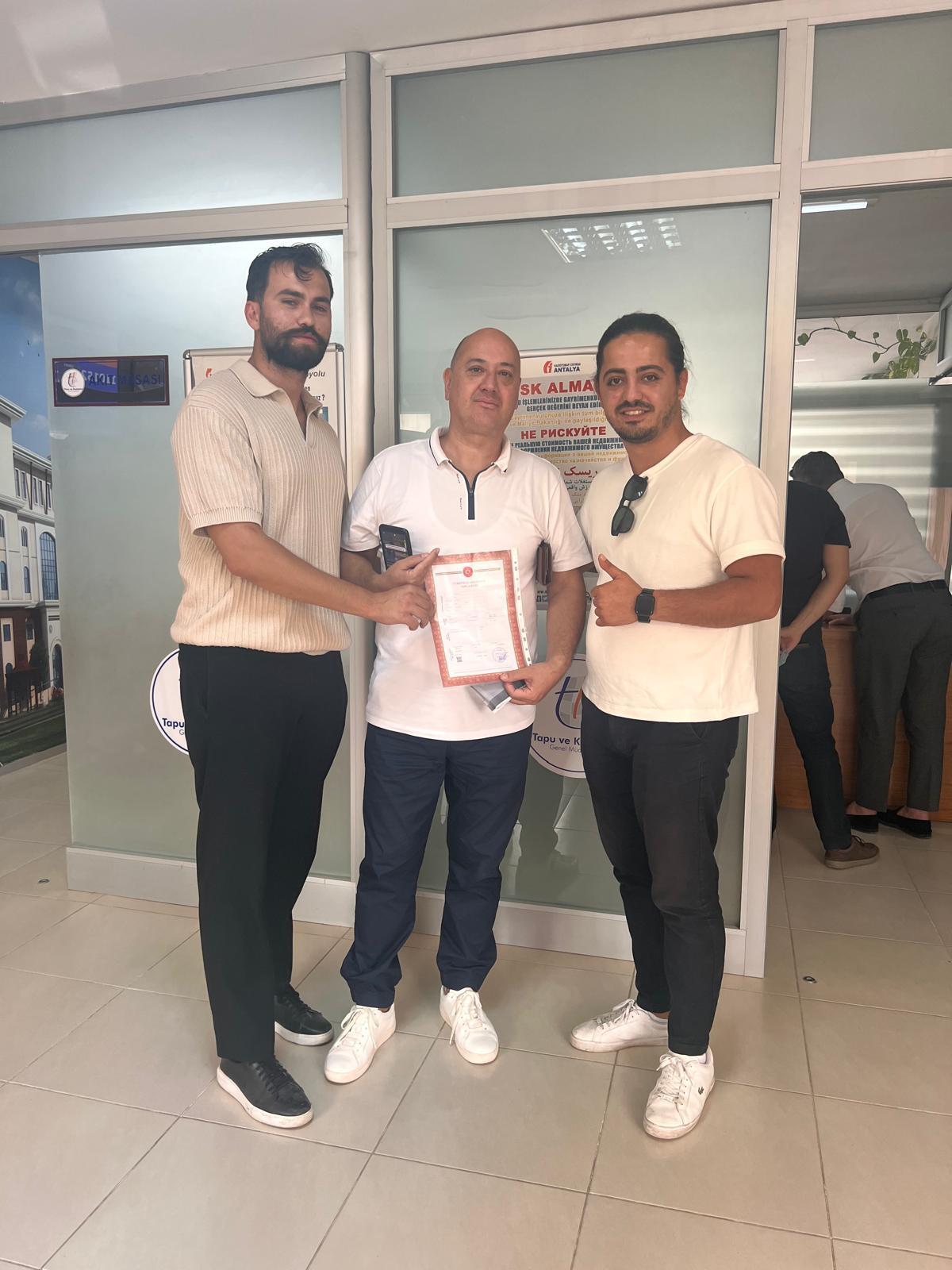 AntalyaPropertyCo client handover 6